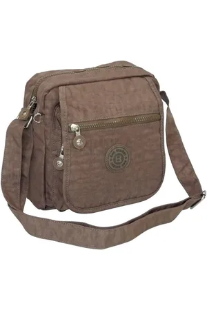 Bag Street Umhängetasche - Crinkle Damen Umhängetasche Stofftasche Handtasche Auswah - Verkäufer: ZMOKA