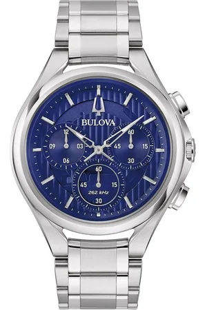 BULOVA Quarzuhr Chronograph Curv Stahl/ - Verkäufer: uhrcenter