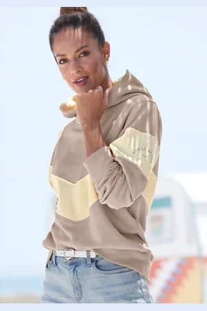 Venice Beach Kapuzensweatshirt mit Colorblock-Optik, sportlicher Hoodie
