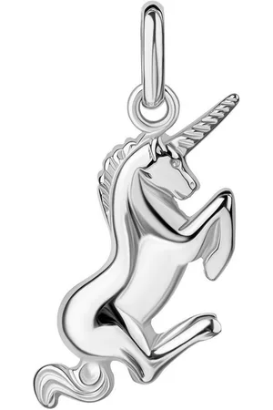 JEVELION Kettenanhänger Einhorn Anhänger 925 Sterlingsilber (Silberanhänger, für Kinder - Mädchen), Schmuckanhänger - Made in Germany - Verkäufer: