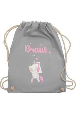 Shirtracer Turnbeutel Braut Einhorn, JGA Junggesellenabschied Frauen - Verkäufer: