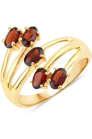 Rafaela Donata Fingerring gelbgold, aus Sterling Silber - Verkäufer: Juvalia