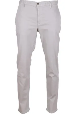 Alberto Chinohose Herren Chino Hose Rob - hellgrau 38/32 (1-tlg) - Verkäufer: Mack Mode