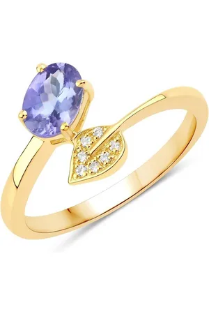 Rafaela Donata Fingerring gelbgold, aus Sterling Silber - Verkäufer: Juvalia