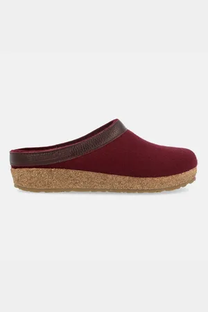 Haflinger Grizzly Torben Filzclog aus reinem Wollfilz Unisex Hausschuh - Verkäufer: Natural Slipper