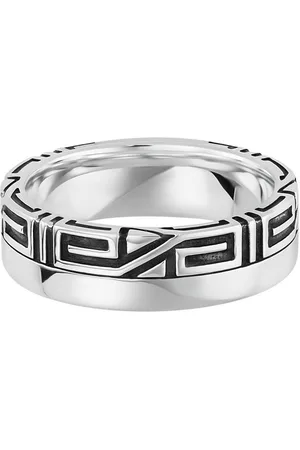 CAÏ Fingerring 925/- Sterling Silber rhodiniert Ornament