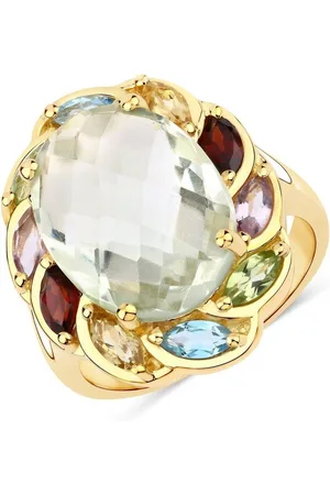 Rafaela Donata Fingerring gelbgold, aus Sterling Silber - Verkäufer: Juvalia