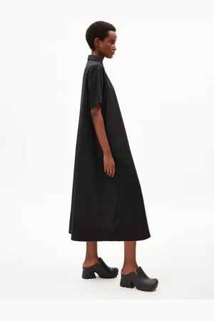 Armedangels Maxikleid MARILAANA Damen (1-tlg) Webkleid Relaxed Fit aus Bio-Baumwolle - Verkäufer: