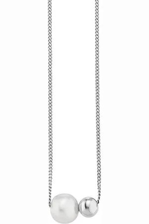 CAÏ Collierkettchen 925/- Sterling Silber rhodiniert Perle