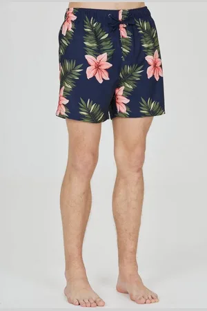 Cruz Badehose Bellamy Forest mit tropischem Muster