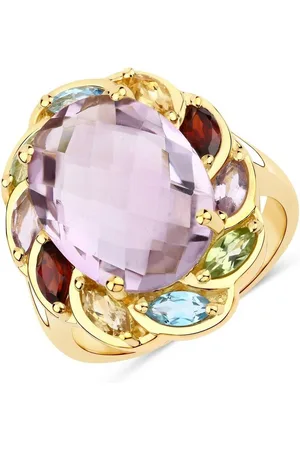 Rafaela Donata Fingerring gelbgold, aus Sterling Silber - Verkäufer: Juvalia