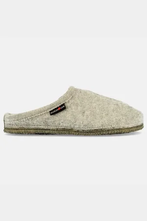 Haflinger Alaska Hausschuh Pantoffel aus gewalkter Wolle Hausschuh - Verkäufer: Natural Slipper