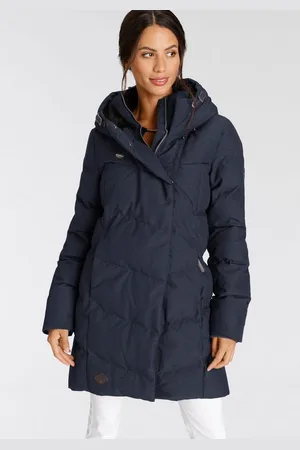Ragwear Steppjacke PAVLINNA O stylischer, gesteppter Winterparka mit Kapuze
