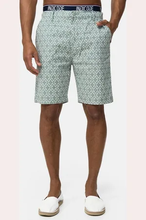 INDICODE Chinoshorts Apostolis mit geometrischen Muster - Verkäufer: Bestsales Online GmbH