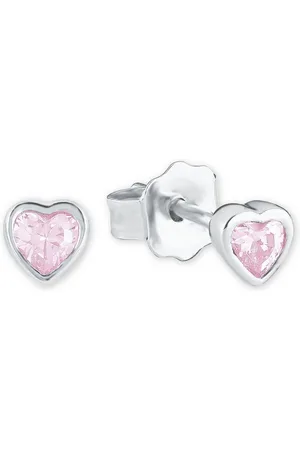 Prinzessin Lillifee Paar Ohrstecker, 2021046, 2036440, mit Zirkonia (synth)