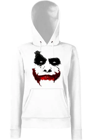 Youth Designz Kapuzenpullover Joker Clown Damen Hoodie Pullover mit trendigem Bösewicht Print - Verkäufer: Dreikopf & Kamm
