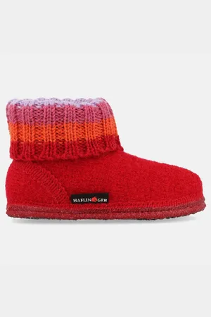 Haflinger Hüttenschuh Paul aus reiner Schurwolle Hausschuh - Verkäufer: Natural Slipper