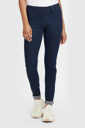 Oxmo Jeansleggings OXGesine Stretch Hose Jeggings mit angedeuteten Taschen - Verkäufer: meinemarkenmode