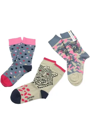 Camano Langsocken CA3811 (Packung, 3-Paar, 3 Paar) Kinder Mädchen Socken, Baumwolle, Kindersocken - Verkäufer: chic4home