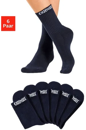CHIEMSEE Tennissocken (Packung, 6-Paar) mit eingestricktem Markennamen
