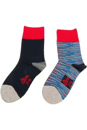 QS by s.Oliver Langsocken S20213 (Set, 2-Paar, 2 Paar) Kinder Unisex Socken, Jungen & Mädchen mit Baumwolle, Kindersocken - Verkäufer: chic4home
