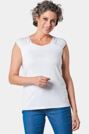 GOLDNER Shirttop Modisches Jerseytop aus angenehmer Viskose-Stretch-Qualität - Verkäufer: