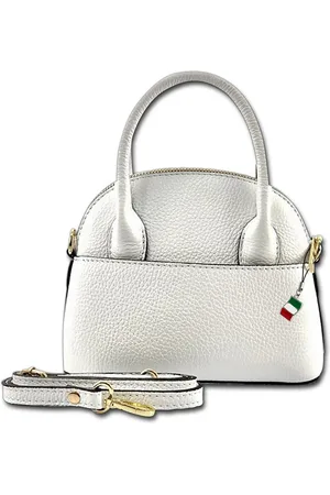Florence Umhängetasche Umhängetasche Damen Handtasche (Umhängetasche, Umhängetasche), Damen Tasche Echtleder , Made-In Italy - Verkäufer: Fit4Style Silberschmuck - IMPPAC