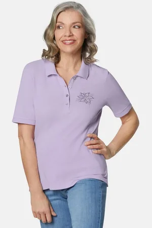 GOLDNER Poloshirt Basic-Poloshirt mit Stickerei aus reiner Baumwolle - Verkäufer: