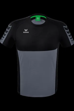 Erima T-Shirt Six Wings T-Shirt slate grey - Verkäufer: Sport Schart [outdoor-trekking-fitness]