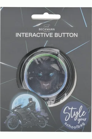 Beckmann Schulranzen Add ons Panther 3D Button - Verkäufer: Ranzenmaxx