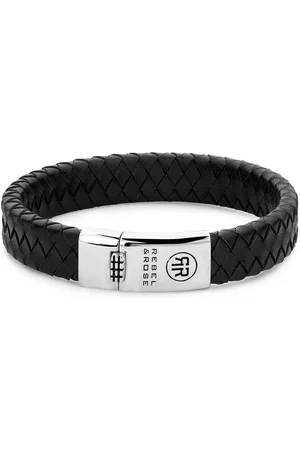 Rebel & Rose Armband Armband Braided Flat RR-L0141-S-L Herren - Verkäufer: Timeshop24