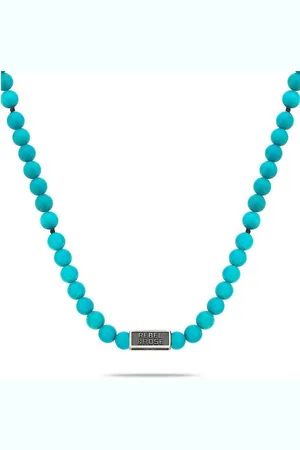 Rebel & Rose Kette mit Anhänger NL034-S-70 Turquoise Delight Herren Halskette 70cm - Verkäufer: Timeshop24