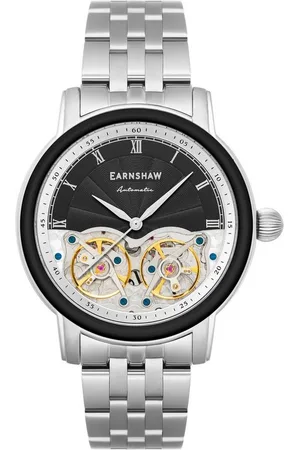 THOMAS EARNSHAW Automatikuhr ES-8255-11 Longitude Double Barrel Automatik Herrenuhr ES-8255-11 Longitude Double Barrel Automatik Herrenuhr 42mm - Verkäufer: Timeshop24