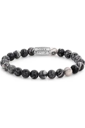 Rebel & Rose Armband Armband Black Wolf RR-80032-S-L Herren - Verkäufer: Timeshop24