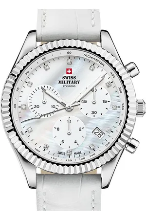 CHRONO Quarzuhr Swiss Military SM30207.06 Elegant Chronograph Damenuhr 38mm 5ATM Swiss Military SM30207.06 Elegant Chronograph Damenuhr 38mm 5ATM - Verkäufer: Timeshop24