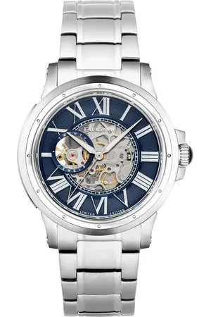 THOMAS EARNSHAW Automatikuhr ES-8243-33 Comet Open Heart Skeleton Herrenuhr 42mm ES-8243-33 Comet Open Heart Skeleton Herrenuhr 42mm - Verkäufer: Timeshop24