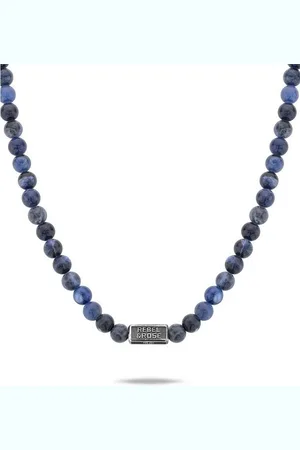 Rebel & Rose Kette mit Anhänger RR-NL014-S-70 Midnight Blue Herren Halskette 70cm - Verkäufer: Timeshop24