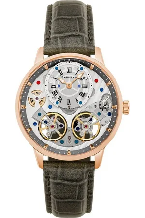 THOMAS EARNSHAW Automatikuhr ES-8273-07 Brewster Double Barrel Automatik Herrenuhr ES-8273-07 Brewster Double Barrel Automatik Herrenuhr 42mm - Verkäufer: Timeshop24