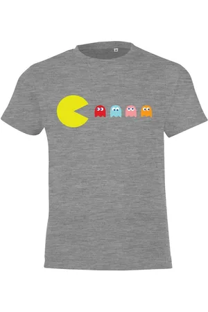 Youth Designz T-Shirt Vintage Gaming Kinder Shirt für Jungen und Mädchen mit trendigem Frontprint - Verkäufer: Dreikopf & Kamm