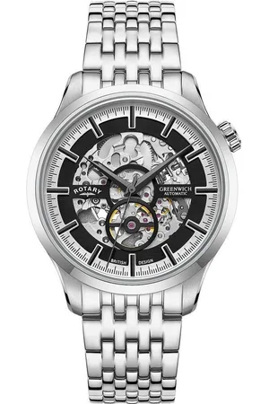 Rotary Automatikuhr GB02945/87 Greenwich Automatik Herrenuhr 42 - Verkäufer: Timeshop24