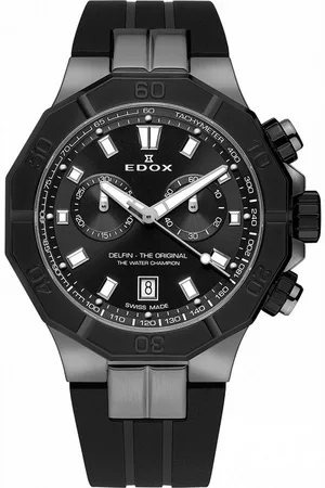 Edox Quarzuhr 10113-37GNCA-NGIN Delfin Chronograph Herrenuhr 43mm 20ATM 10113-37GNCA-NGIN Delfin Chronograph Herrenuhr 43mm 20ATM - Verkäufer: Timeshop24