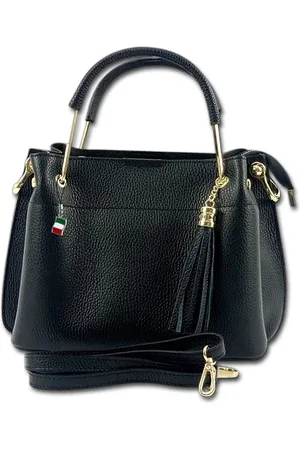 Florence Umhängetasche Umhängetasche Damen Handtasche (Umhängetasche, Handtasche), Damen Tasche Echtleder , Made-In Italy - Verkäufer: Fit4Style Silberschmuck - IMPPAC