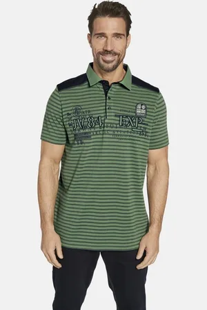 Jan Vanderstorm Poloshirt KUIBERT mit Färbung im Used-Look - Verkäufer: VANDERSTORM VENTURES