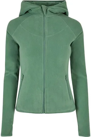 Urban classics Sweatjacke Damen Ladies Polar Fleece Zip Hoody (1-tlg)