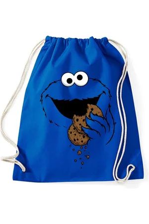 Youth Designz Turnbeutel Kekse-Monster Baumwolle Tasche, mit trendigem Frontprint - Verkäufer: EmDa Trading GmbH