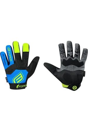 Force Fahrradhandschuhe Handschuhe KID MTB AUTONOMY schwarz-blau +15 °C und darüber - Verkäufer: wospbike