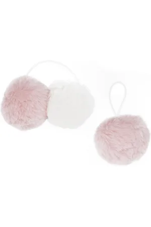 Beckmann Schulranzen Bommeln White/pink - Verkäufer: Ranzenmaxx