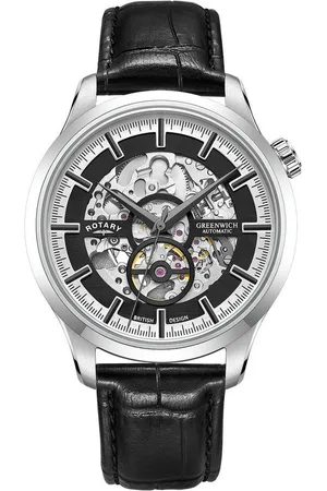 Rotary Automatikuhr GS02945/87 Greenwich Automatik Herrenuhr 42mm 5ATM GS02945/87 Greenwich Automatik Herrenuhr 42mm 5ATM - Verkäufer: Timeshop24