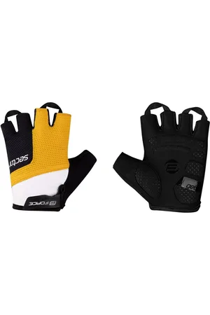 Force Fahrradhandschuhe Handschuhe SECTOR gelb-weiss-schwarz - Verkäufer: wospbike