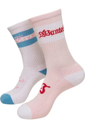 Mister Tee Basicsocken Unisex Trust Wanted Socks 2-Pack (1-Paar)